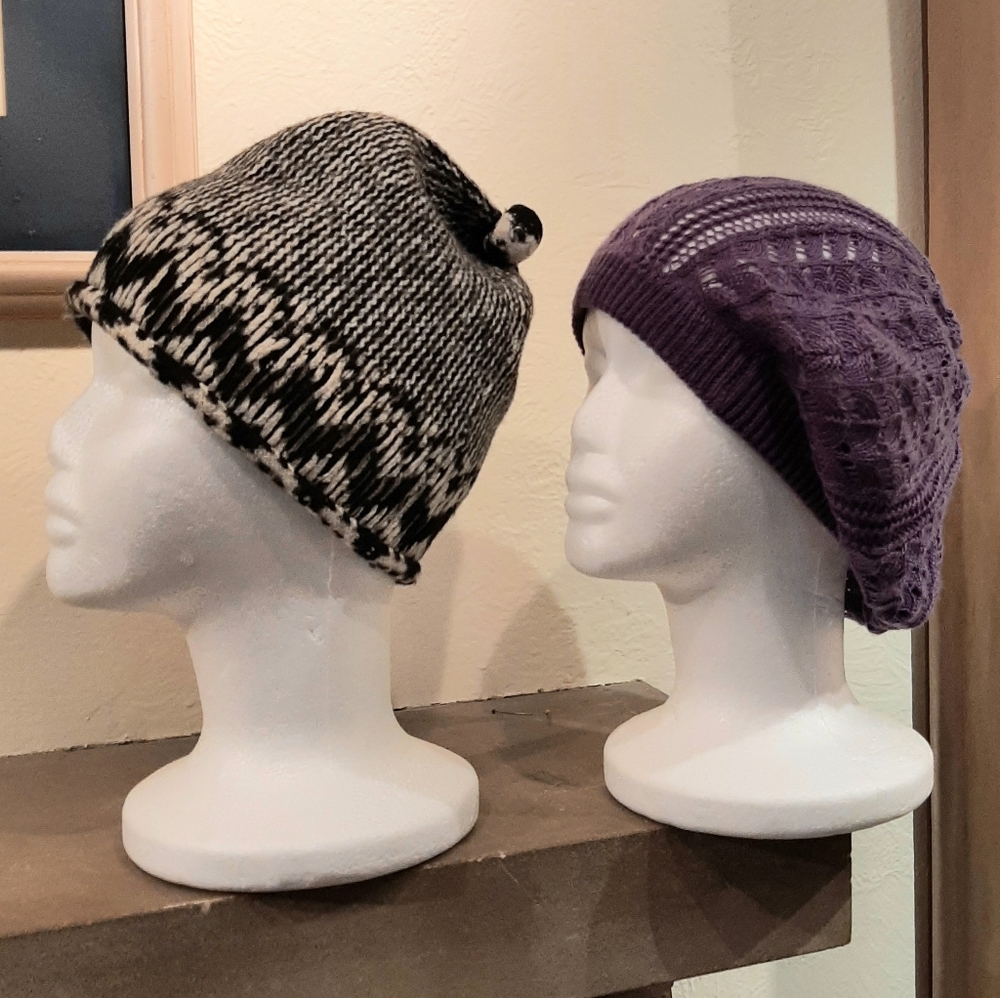 Two knit hats - Picture 3 of 6